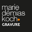 cartouche Marie Demias-Koch Gravure 